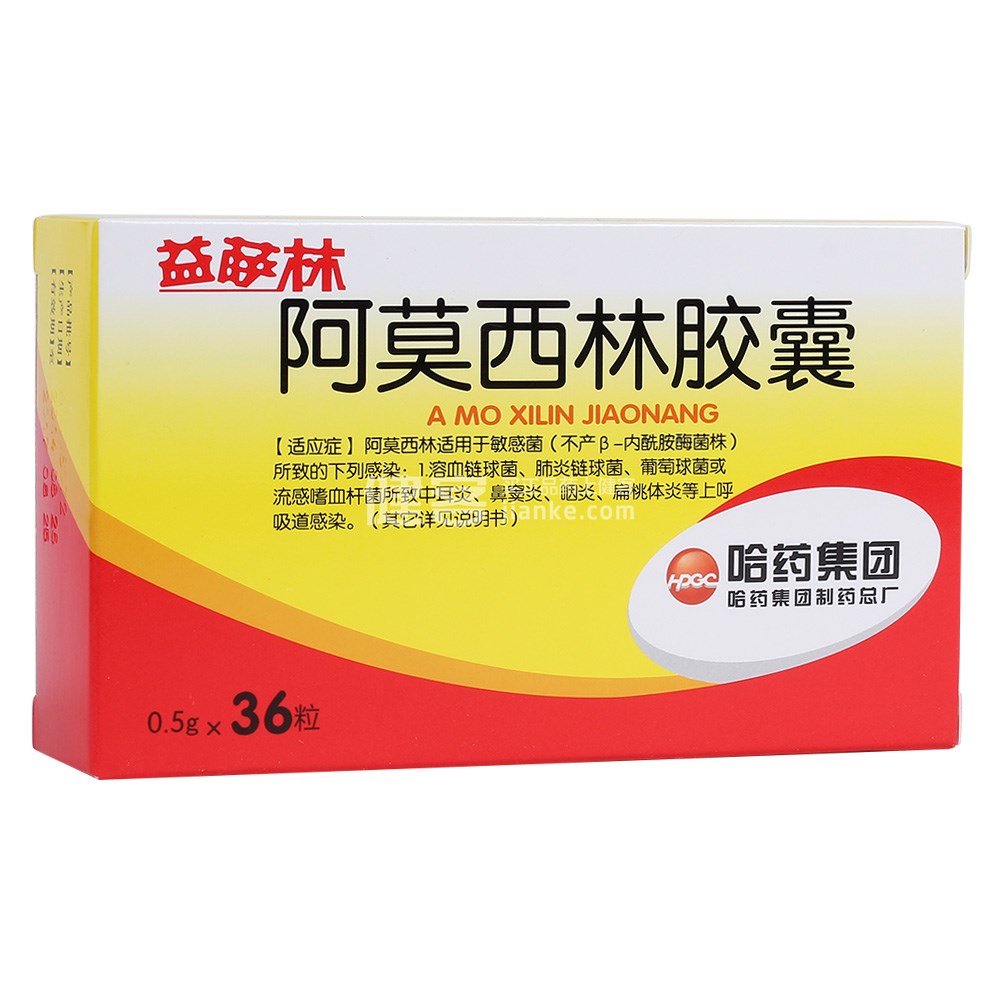 益萨林（阿莫西林胶囊）