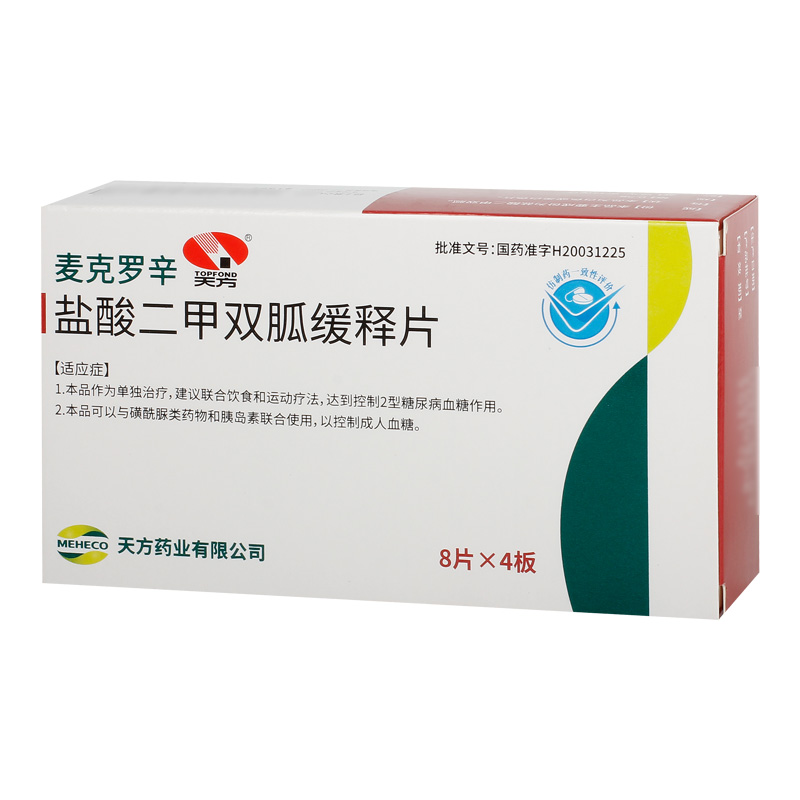 麦克罗辛（盐酸二甲双胍缓释片） 图 2